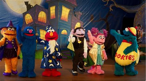 A behind-the-scenes look at the making of Sesame Street's Halloween special.